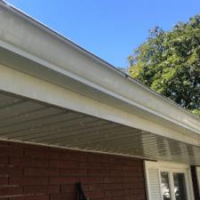 Gutter cleaning project in findlay oh 1