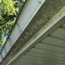 Gutter cleaning project in findlay oh 2
